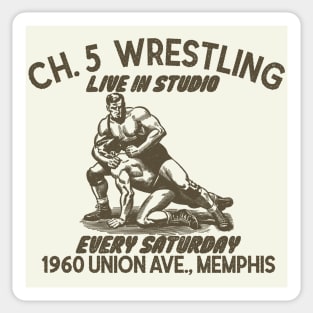 Ch. 5 Wrestling Sticker